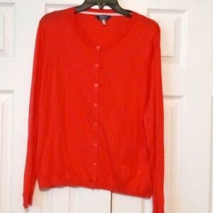 Joules 16 (48") orange cotton sweater NEW